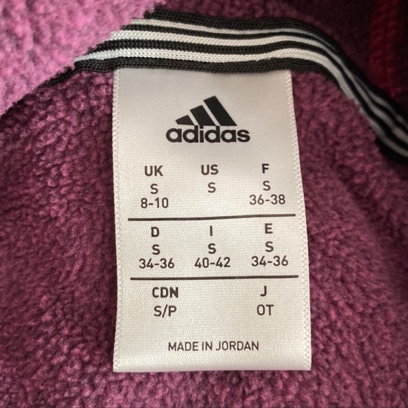 ❌SOLD❌ Adidas Fleece Cowl Neck Sweater - Picture 6 of 7